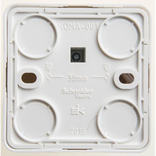 Розетка компьютерная ОП Этюд RJ45 кат.5E бел. SE KOMA-001B