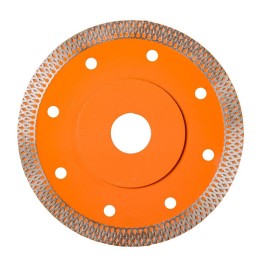 Диск алмазный сплошной 125х22.2мм тонкий сухая/мокрая резка Вихрь 73/10/3/23