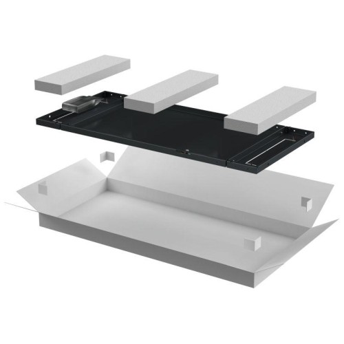 Панель задняя 600мм для шкафа 47U черн. LINEA N ITK LN05-47U6X-ZM