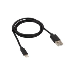 Кабель USB для iPhone 5 черн. (уп.10шт) Rexant 18-1122