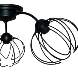 Светильник "Долли" 131 НПБ 01-3х60-198 Е27 ИУ черн. муар Элетех 1005404562