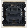 Розетка FORTE&PIANO FP445 16А USB A+A 3.1А с заземл. защ. шторки винт. крепл. ваниль IEK FP-R14-16-U