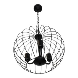 Светильник НСБ 01-3х60-154 "Лада" 231 E27 лофт-кантри черн. муар (инд. упак.) Элетех 1005404565