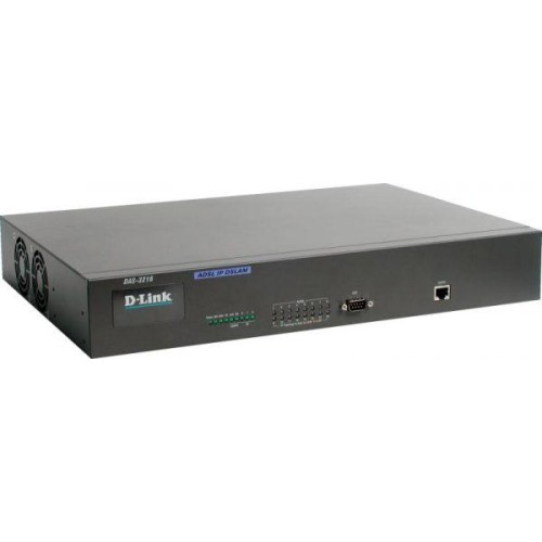 Модем DAS-3216/RU PROJ IP DSLAM (8 ADSL-портов + 1 порт 10/100BASE-TX) D-Link 173390