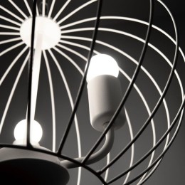 Светильник НСБ 01-3х60-154 "Лада" 231 E27 лофт-кантри бел. муар (инд. упак.) Элетех 1005404567