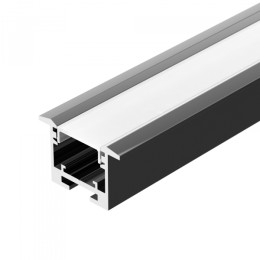 Arlight Профиль SL-LINE-3523-F-2500 BLACK (Алюминий)