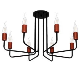 Светильник "Сити" 181 НПБ 01-8х60-107 Е27 ИУ черн. медь Элетех 1005404570