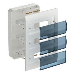 Корпус встраиваемый ЩРВ-П-36 Krepta 3 IP41 пластик. бел. IEK MKP12-V-36-40-05