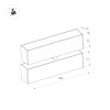 Arlight Светильник MAG-FLAT-FOLD-25-S600-18W Warm3000 (BK, 100 deg, 24V) (IP20 Металл, 3 года)