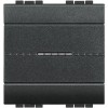 Переключатель аксиальный 1-кл. 2мод. СП LivingLight 10А IP20 250В авт. клеммы антрацит Leg BTC L4053
