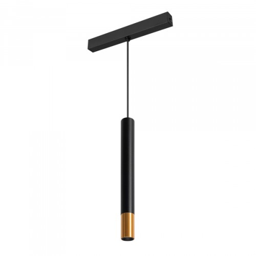 Arlight Светильник MAG-SPOT-HANG-25-R30-5W Day4000 (BK-GD, 45 deg, 24V) (IP20 Металл, 3 года)