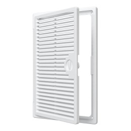 Люк-дверца Декофот ревизионная накладная 200х300мм с ручкой-задвижкой АБС бел. EVECS 2030ДФ