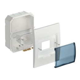 Корпус встраиваемый ЩРВ-П-6 Krepta 3 IP41 пластик. бел. IEK MKP12-V-06-40-20