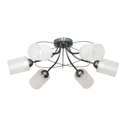 Светильник "Орбиталь" 161 хром (плафон 8461) НСБ 01-6х60-106 Е27 ИУ Элетех 1005404584