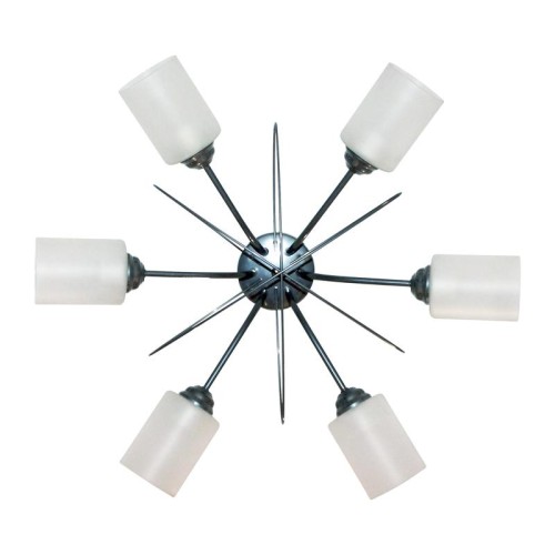 Светильник "Орбиталь" 161 хром (плафон 8461) НСБ 01-6х60-106 Е27 ИУ Элетех 1005404584