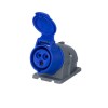 Розетка наружн. уст. 16А 2P+E IP44 ABB 2CMA193098R1000