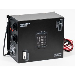 Инвертор многофункциональный 220В 1500ВА (1050Вт) TEPLOCOM SOLAR-1500 Бастион 2412