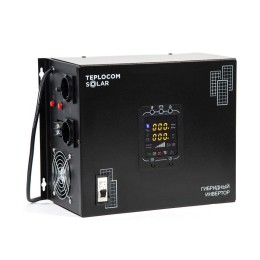 Инвертор многофункциональный 220В 1500ВА (1050Вт) TEPLOCOM SOLAR-1500 Бастион 2412