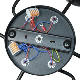 Светильник "Техно" 162 черн. (плафон 8396) НСБ 01-6х60-114 Е27 ИУ Элетех 1005404588