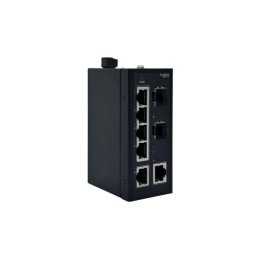 Коммутатор промышленный неуправляемый Ethernet 6х10/100BaseT 2х100BaseX SFP SE NSETU108T06X02B