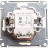 Переключатель проходной 1-кл. СП W59 10А IP20 10AX с подсветкой механизм сл. кость SE VS610-157-2-86