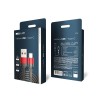 Кабель USB-A-Type-C 5А 50Вт 1м черн. нейлон. оплетка Rexant 18-7066