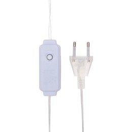 Гирлянда светодиодный занавес из росы "Фейерверк" 3х2м 600 LED IP20 230В тепл. бел. Neon-Night 315-8