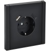 Розетка FORTE&PIANO FP147 16А USB A+C 18Вт с заземл. защ. шторки винт. крепл. черн. IEK FP-R14-16-U2