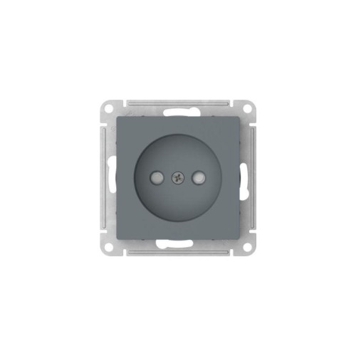 Розетка AtlasDesign 16А без заземл. защ. шторки быстрозажим. клем. механизм грифель SE ATN000749S