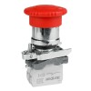 Кнопка аварийного останова OptiSignal D22 C4-ESTR-01 металл 1НЗ возврат поворотом XB4BS8442 КЭАЗ 332