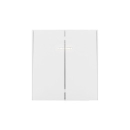 Выключатель 2-кл. СП STRONG MIELE 10А с подсветкой жемчуг Kranz KR-78-0714-4