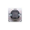Выключатель 2-кл. СП STRONG MIELE 10А с подсветкой жемчуг Kranz KR-78-0714-4