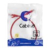 Патч-корд U/UTP кат.5E PC-UTP-RJ45-Cat.5e-0.5m-RD-LSZH 2xRJ45/8p8c неэкранир. LSZH 0.5м красн. Cabeu