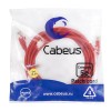 Патч-корд U/UTP кат.5E PC-UTP-RJ45-Cat.5e-5m-RD-LSZH 2xRJ45/8p8c неэкранир. LSZH 5м красн. Cabeus 95