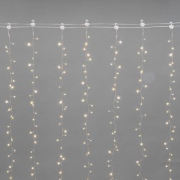 Гирлянда светодиодный занавес из росы "Фейерверк" 3х3м 900 LED IP20 230В тепл. бел. Neon-Night 315-8