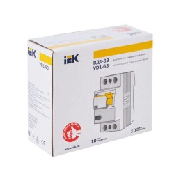 Выключатель дифференциального тока (УЗО) 2п 25А 300мА тип AC ВД1-63 KARAT IEK MDV10-2-025-300