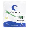 Патч-корд U/UTP кат.5E PC-UTP-RJ45-Cat.5e-0.15m-GN 2xRJ45/8p8c неэкранир. PVC 0.15м зел. Cabeus 8988