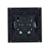 Розетка СП FORTE&PIANO FP513 16А с заземл. защ. шторки безвинт. крепл. сталь IEK FP-R14-16-1-K46