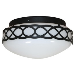 Светильник "Аманда" 220 НПО 22-60-240 опал декор черн муар ИУ Элетех 1005150531