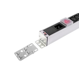 Блок розеток вертикальный 1ф Rem-16 16А выкл. 48 C13 1420мм вх. C20 IEC 320 R-16-48C13-V-1420 Rem 18