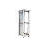 Шкаф телекоммуникационный напольный 19дюйм 42U 600х600 ШТ-НП-42U-600-600-М передняя дверь металл ССД