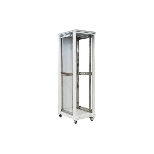 Шкаф телекоммуникационный напольный 19дюйм 42U 600х600 ШТ-НП-42U-600-600-М передняя дверь металл ССД
