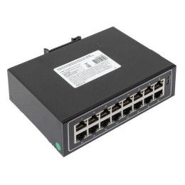 Коммутатор неуправляемый промышленный U-16T 16 портов 10/100Base-T(X) RJ45 монтаж на DIN-рейку TSX E
