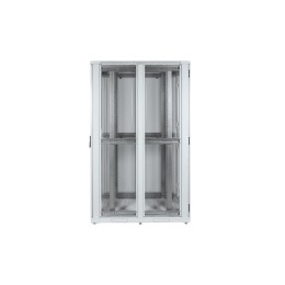 Шкаф телекоммуникационный напольный серверный 19дюйм 47U 600х1000 ШТ-НП-С-47U-600-1000-ПП передняя/з