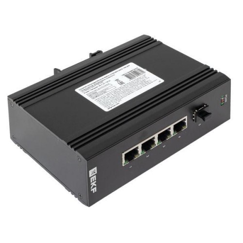 Коммутатор неуправляемый промышленный U-1GX/SFP-4GTP 1 порт 1000Base-X SFP 4 порта 10/100/1000Base-T
