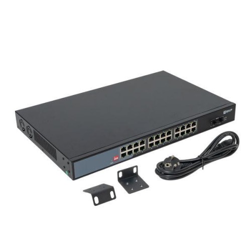 Коммутатор неуправляемый промышленный U-2GX/SFP-24GTP-R 2 порта 1000Base-X SFP 24 порта 10/100/1000B