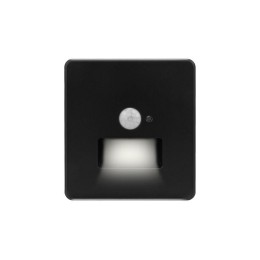 Подсветка ROUND MIELE СП настен. для ног оникс Kranz KR-78-0727-3