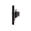Подсветка ROUND MIELE СП настен. для ног оникс Kranz KR-78-0727-3