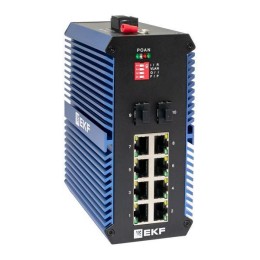 Коммутатор неуправляемый промышленный U-2GX/SFP-8GTP 2 порта 1000Base-X SFP 8 портов 10/100/1000Base