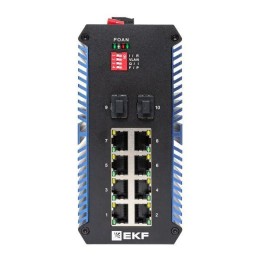 Коммутатор неуправляемый промышленный U-2GX/SFP-8GTP 2 порта 1000Base-X SFP 8 портов 10/100/1000Base